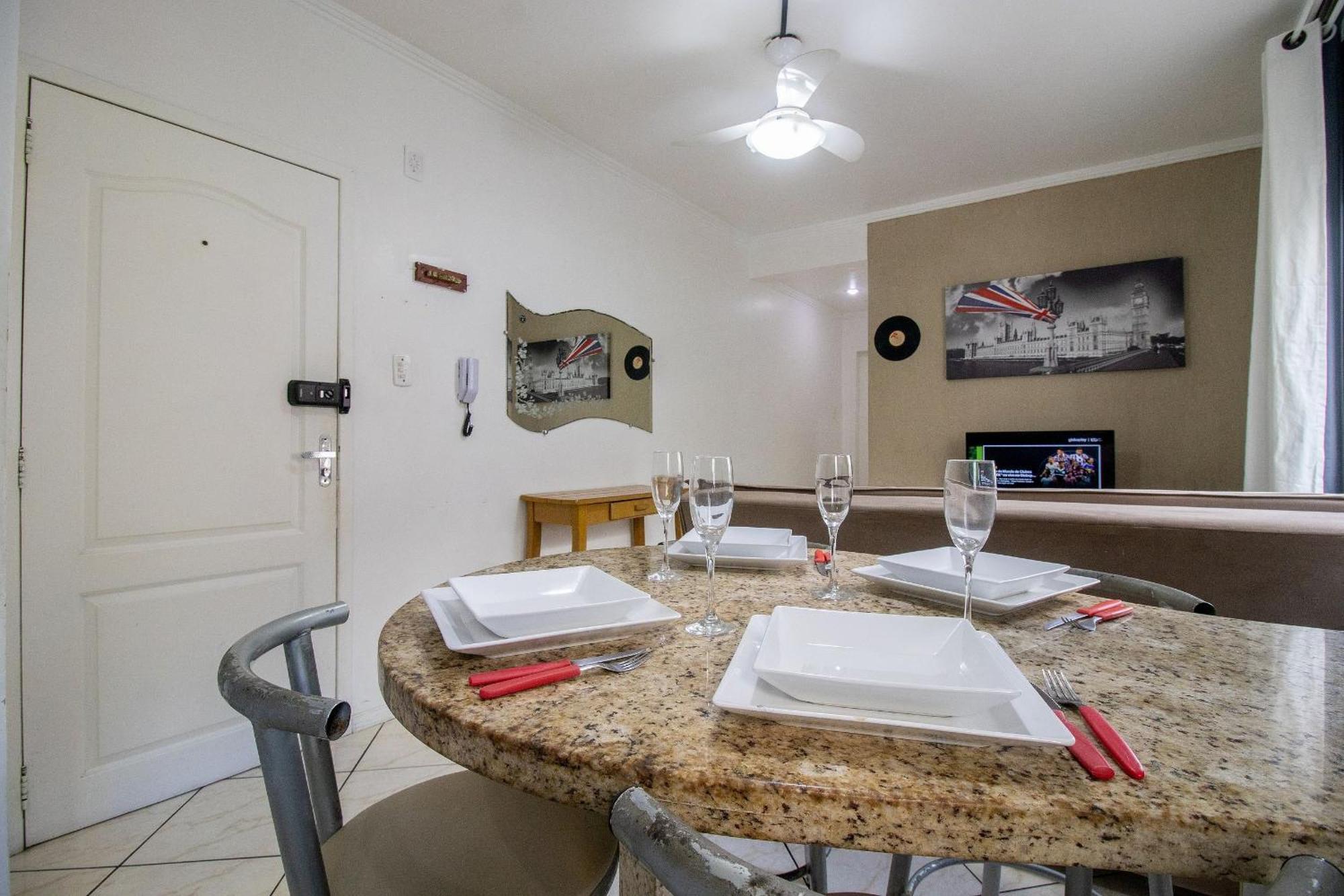 Apartamento Vpr23 - Quadra Mar, 1 Dorm, 180m Da Praia, Wi-fi *